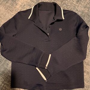 Lululemon textured polo